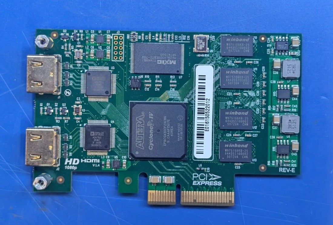 *No PCI Bracket* Magewell XI200DE-HDMI PCIe x4 2-Port Video Capture Card