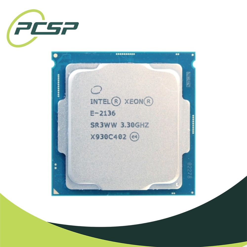 Intel Xeon E-2136 SR3WW 3.30GHz 6-Core 12MB LGA1151 CPU Processor