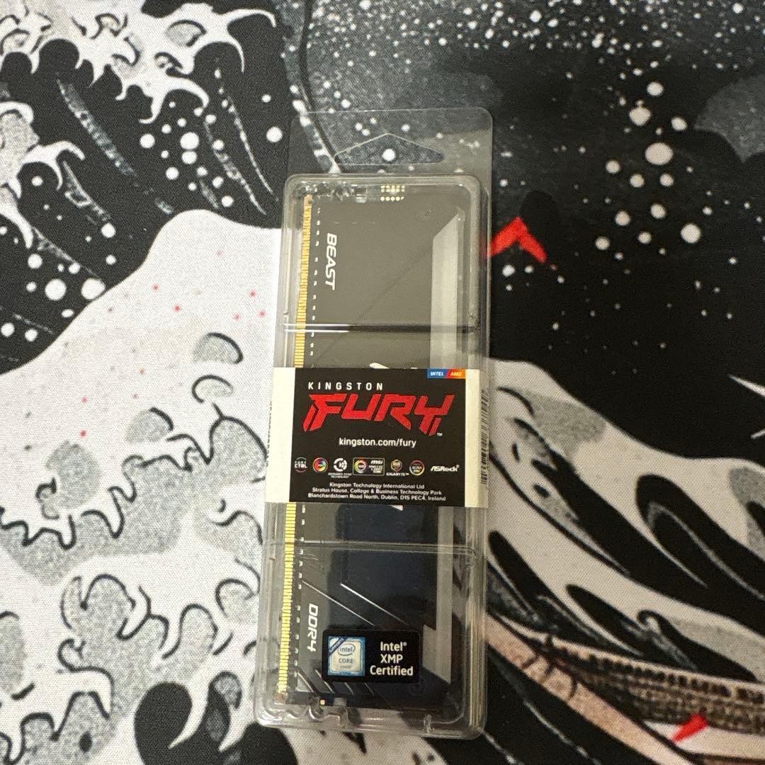 KINGSTON FURY 8GB DDR4 3200MT/s RAM Intel XMP Certified Memory Module