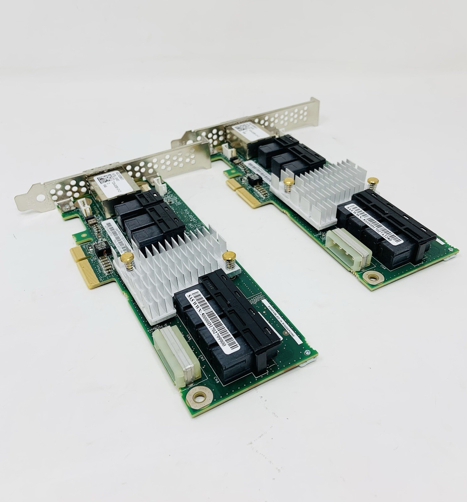 LOT OF 2 – INTEL RES3FV288 36Port 12Gb/s SAS/SATA PCIe RAID Expander Card – USED