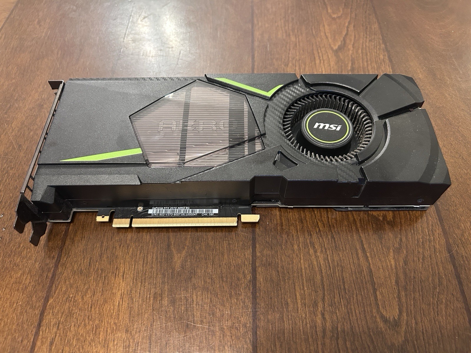 MSI GeForce RTX 2070 AERO Blower 8GB Graphics Card (GPU)
