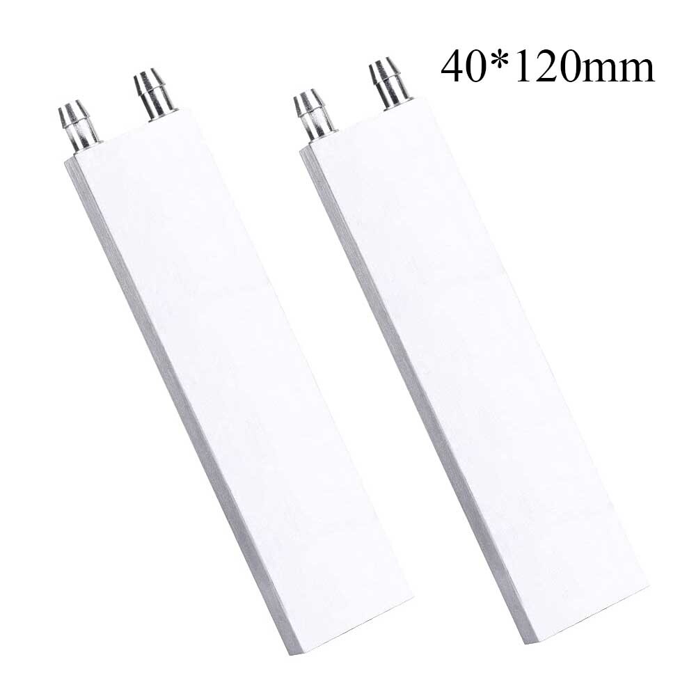 Aluminum Water Cooling Block Circulating Cooler for CPU Radiator Heatsink 40*120