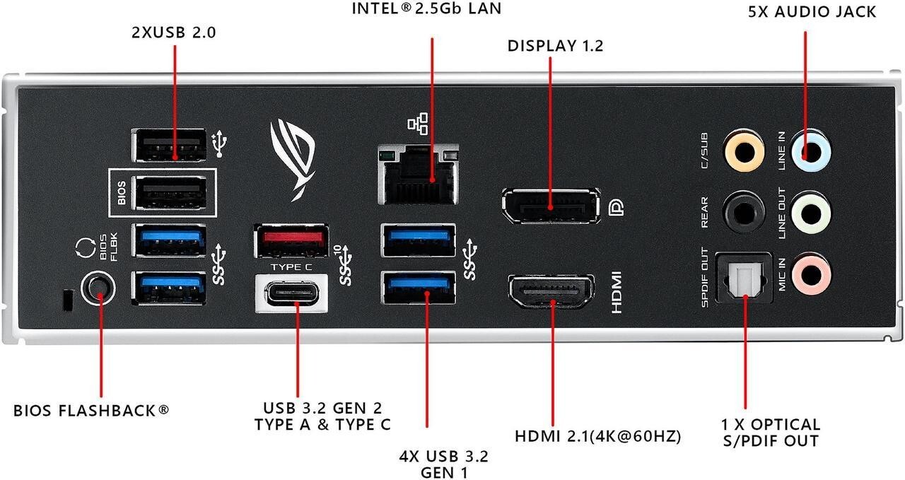 ASUS ROG Strix B550-F Gaming AMD AM4 Zen 3 Ryzen ATX Gaming Motherboard