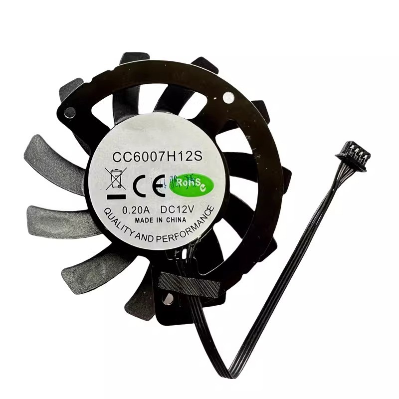 For minisforum UM780/790xtx 780/790pro CC6007H12S DC12V 0.2A Cooling Fan
