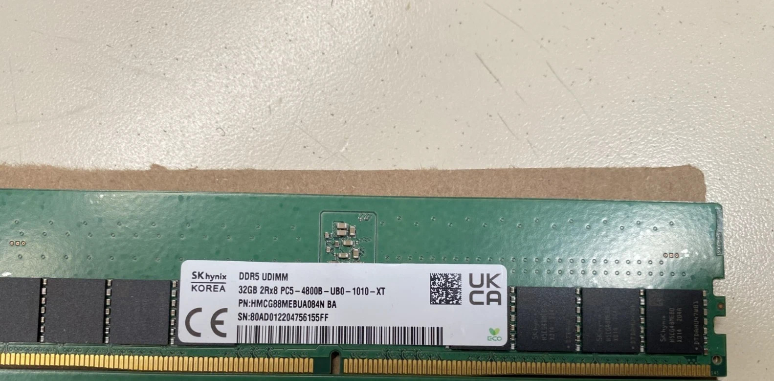 Hynix 32GB DDR5-4800 DIMM HMCG88MEBUA084N Desktop Memory RAM