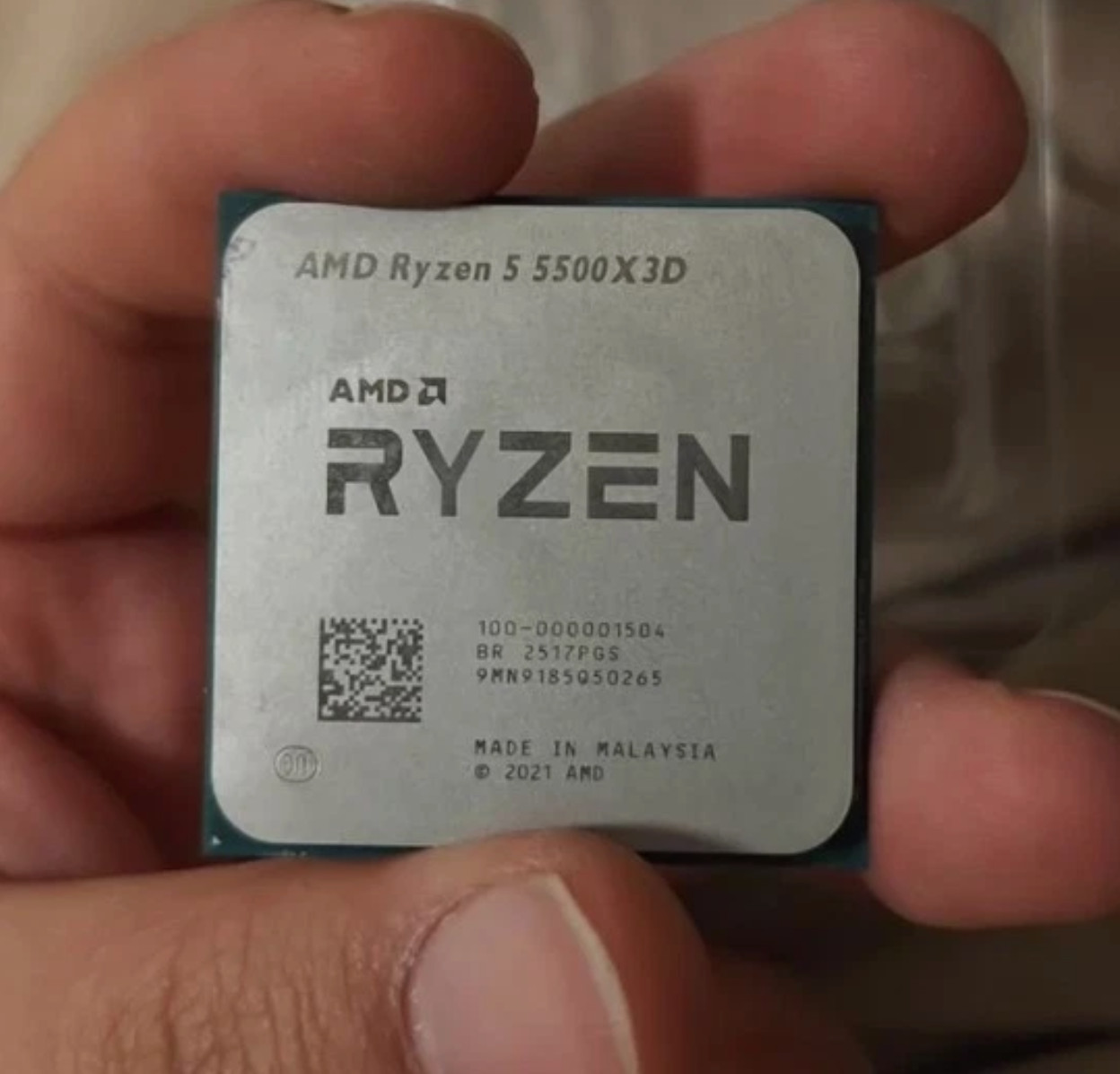 AMD Ryzen 5 5500X3D 6-Core 12-Thread AM4 CPU