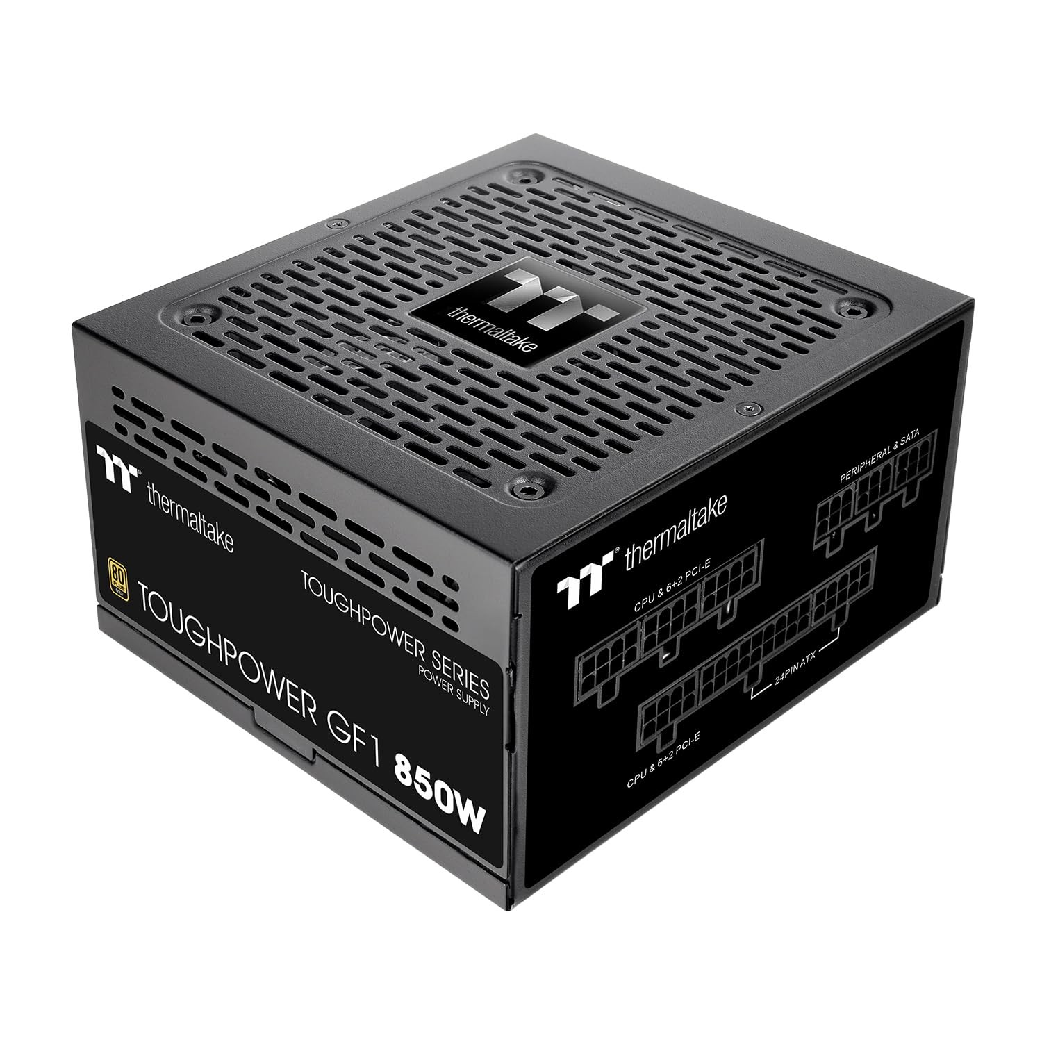 GF1 Fully Modular ATX 850W Power Supply – 80 Plus Gold – Ultra Quiet – Zero R…