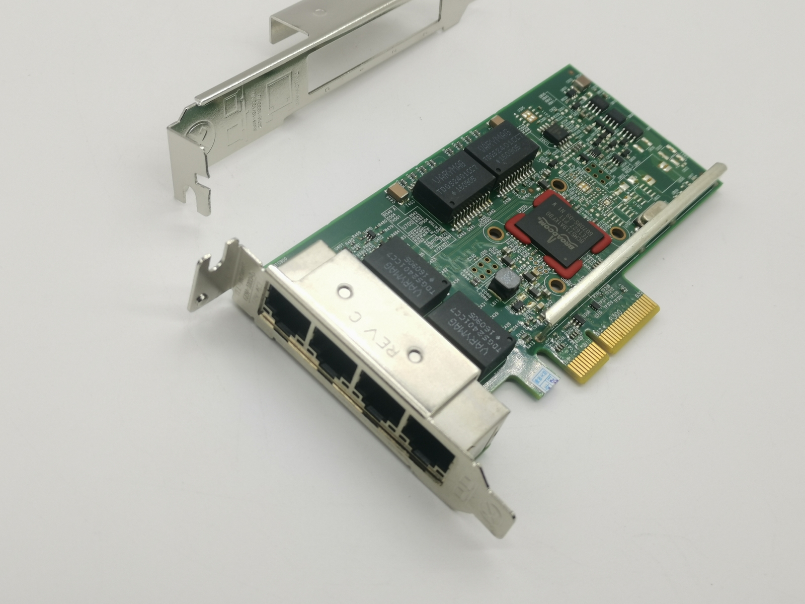 IBM 5899 74Y4064 Quad Port Broadcom BCM 5719 BCM5719 Ethernet Network Card