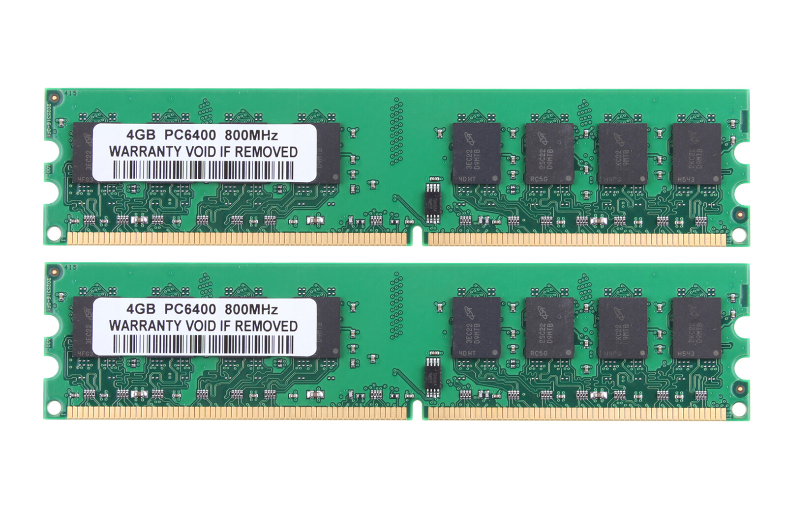 DDR2 RAM 8 GB 2X 4 GB 2Rx4 PC2-6400 800Mhz 240Pin Desktop Memory Only AMD CPU
