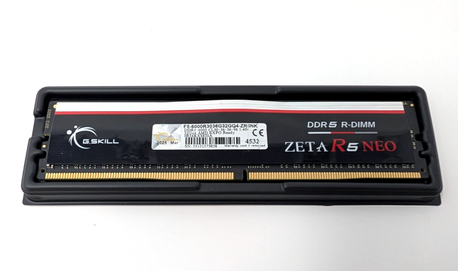G.SKILL Zeta R5 Neo series 32GB (1 x 32GB) ECC Registered DDR5 6000 (PC5 48000)