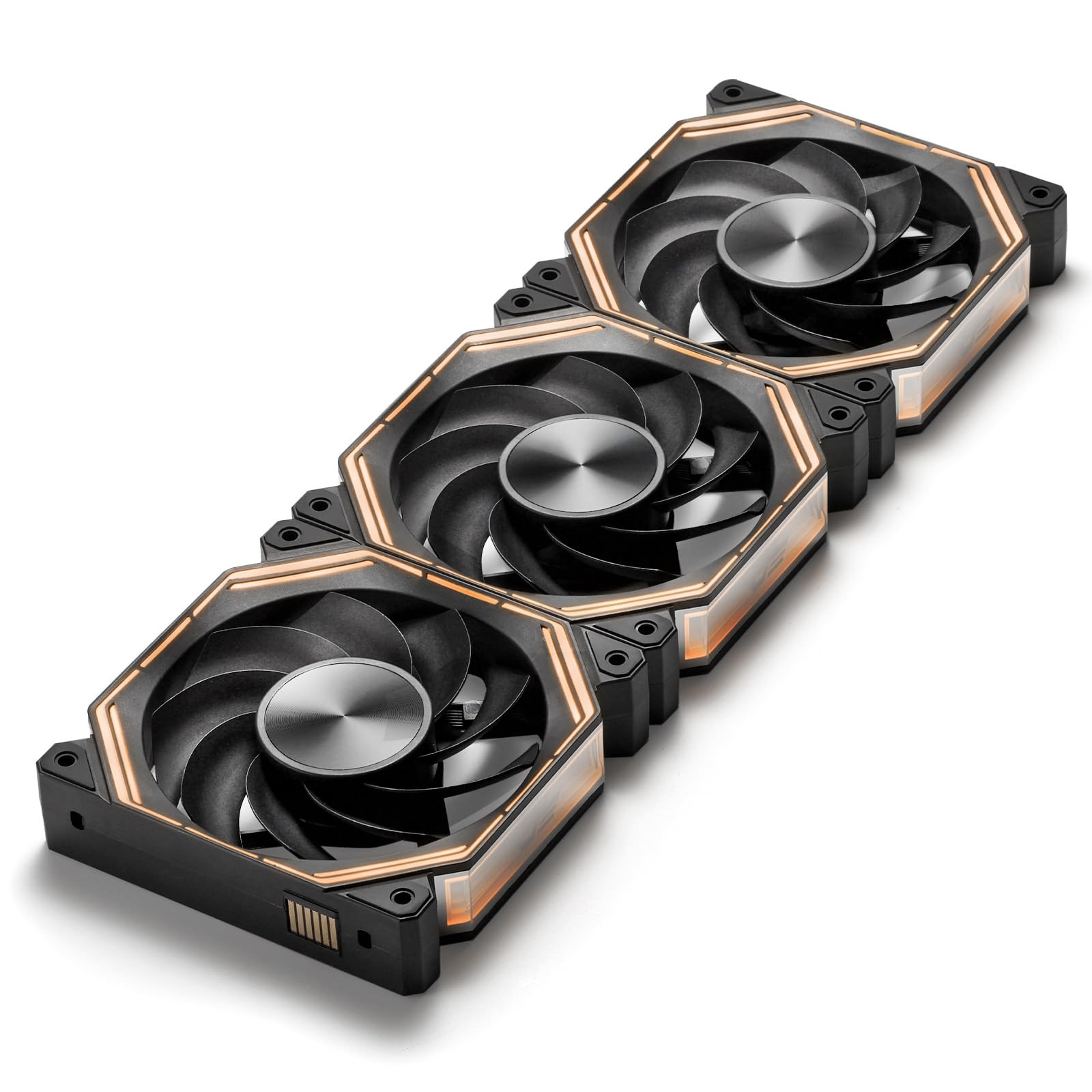 INF34 120MM PC Case Fan, Daisy-Chain, up to 2000RPM Cooling, 4-Pin PWM, ARGB …