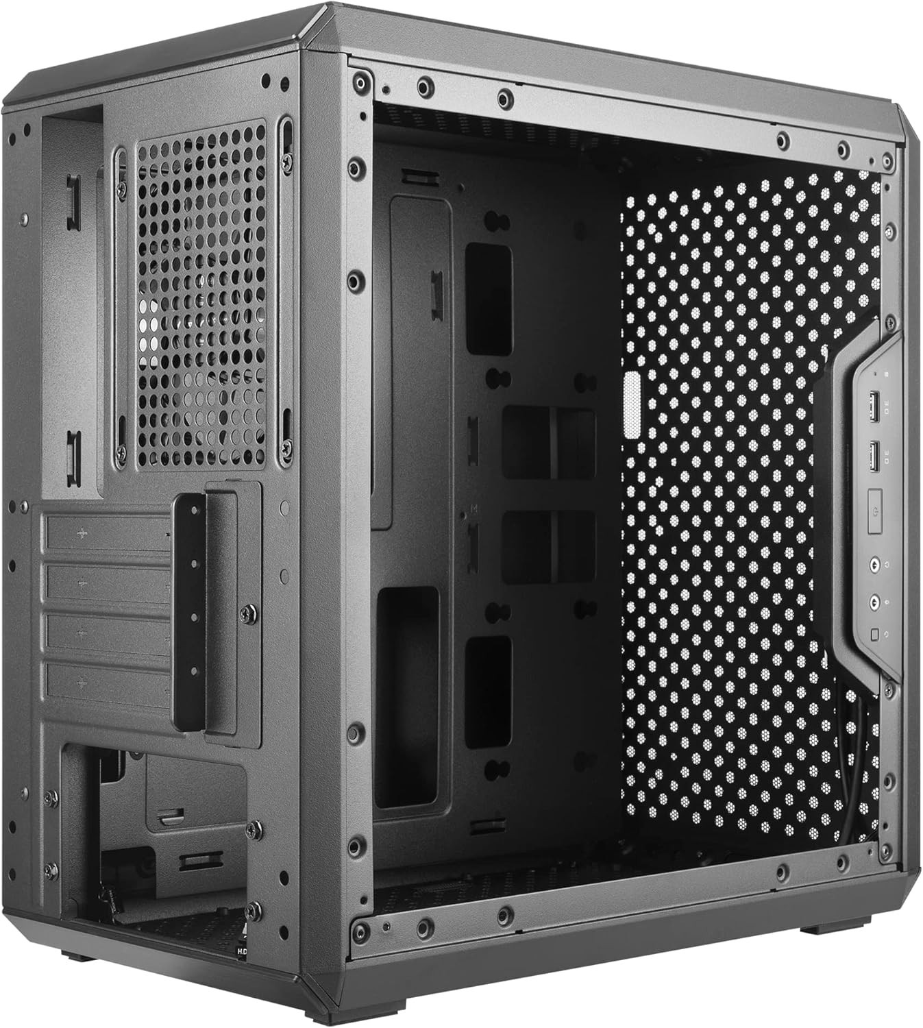 MasterBox Q300L Micro-ATX Case – Elegant Compact Design with Airflow & Filters