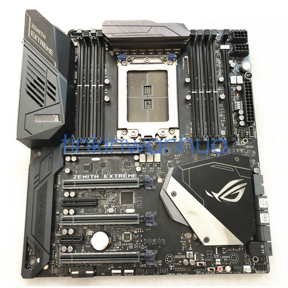 For ASUS ROG ZENITH EXTREME Socket TR4 DDR4 3×M.2 6×SATA3 E-ATX Motherboard