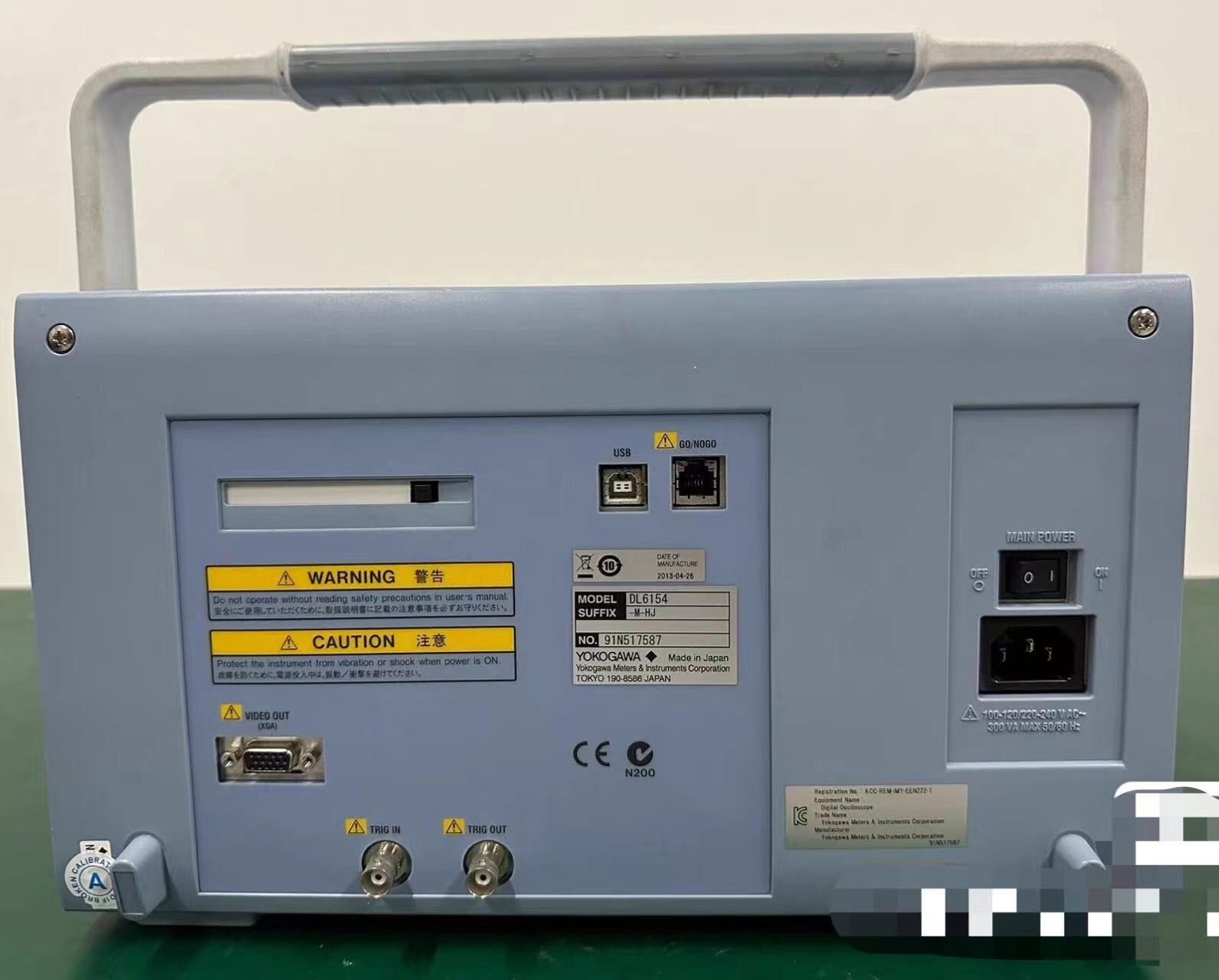 95%new 1pc yokogawa DL6145 10GS/s 1.5G 4passage 90-day warranty Free shipping!