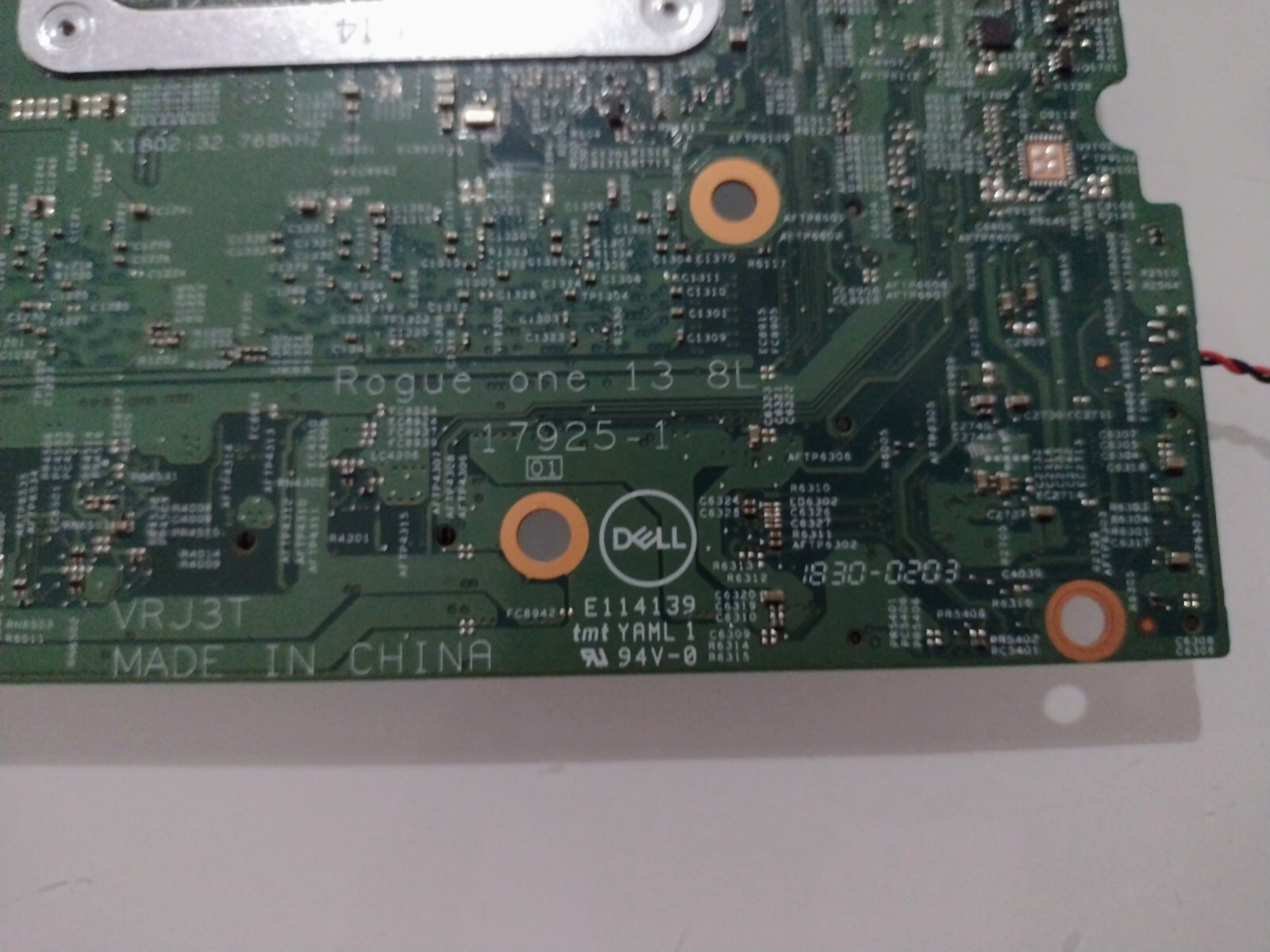 DELL INSPIRON 13 7386 INTEL CORE I7 16GB RAM MOTHERBOARD NDK8H