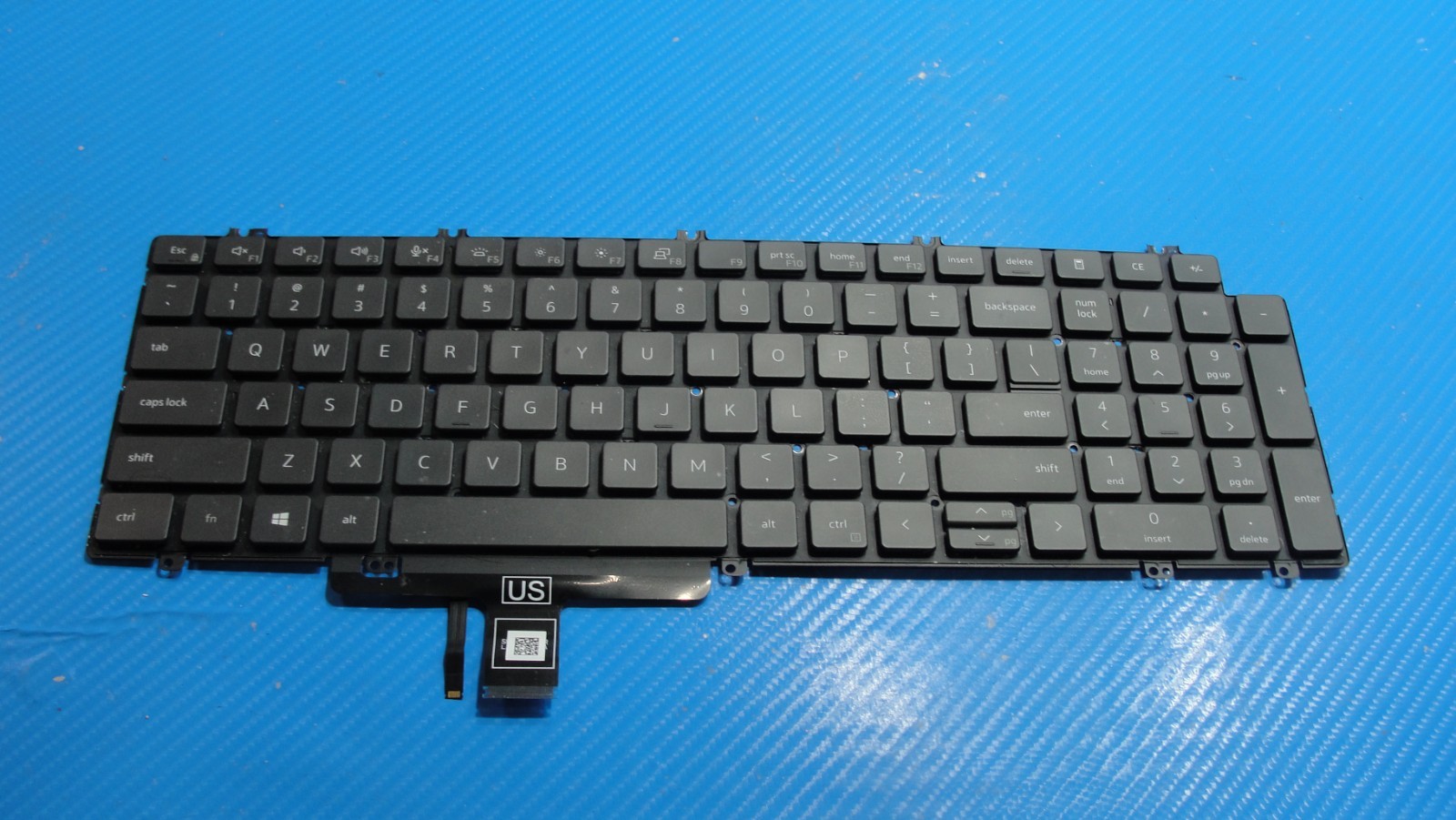 Dell Latitude 5520 15.6″ US Backlit Keyboard N7N16 PK133MM1B00