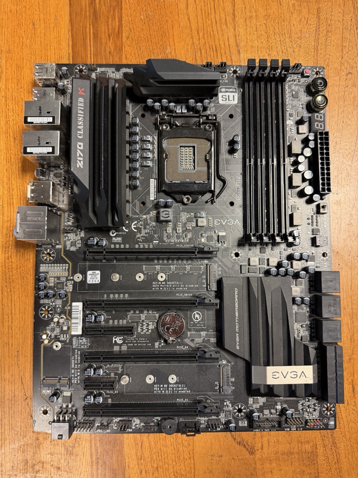 EVGA Z170 Classified K LGA 1151 Gaming Motherboard 142-SS-E178