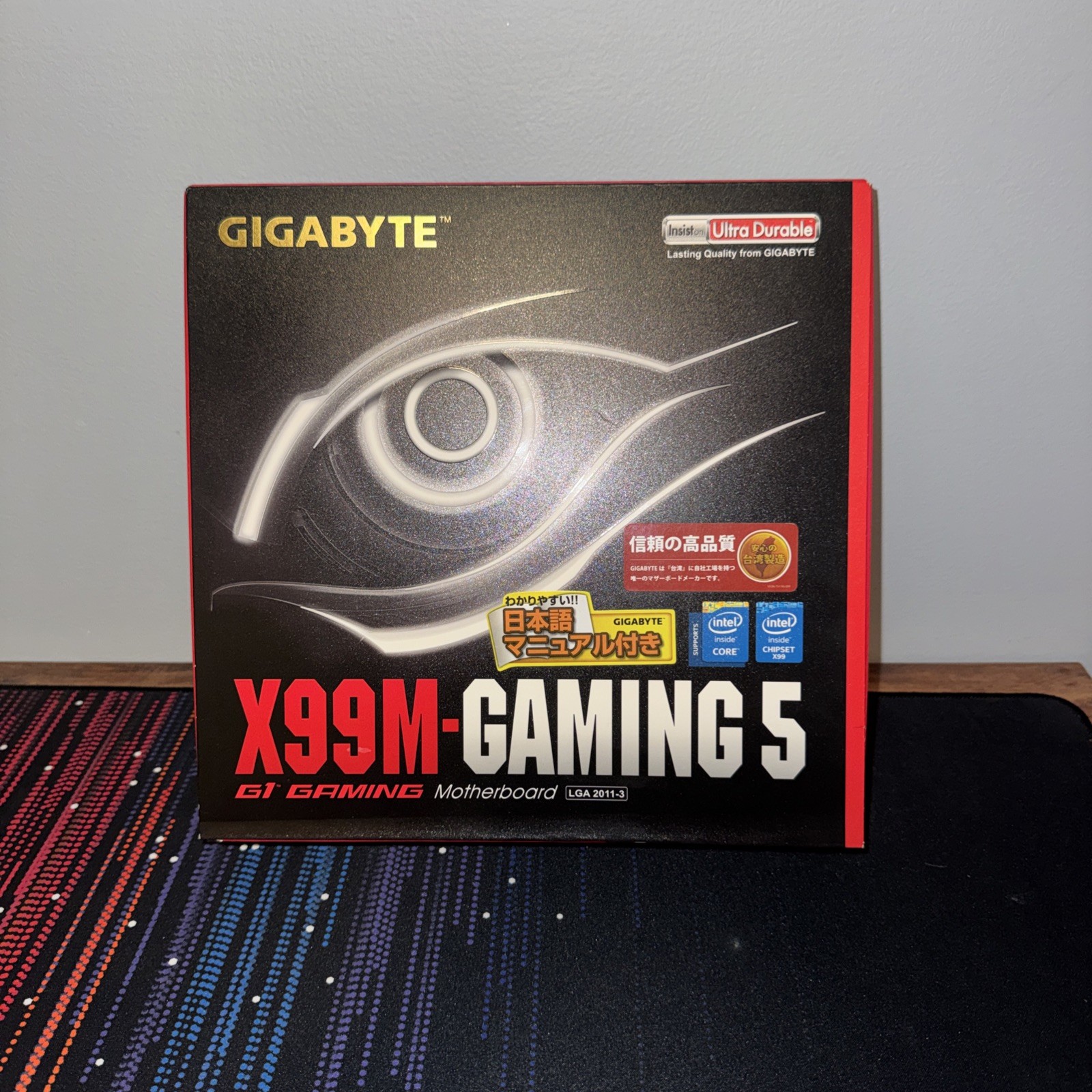 Gigabyte X99M-Gaming 5 LGA2011-3 G1 Gaming Motherboard Bundled With i7-5820k