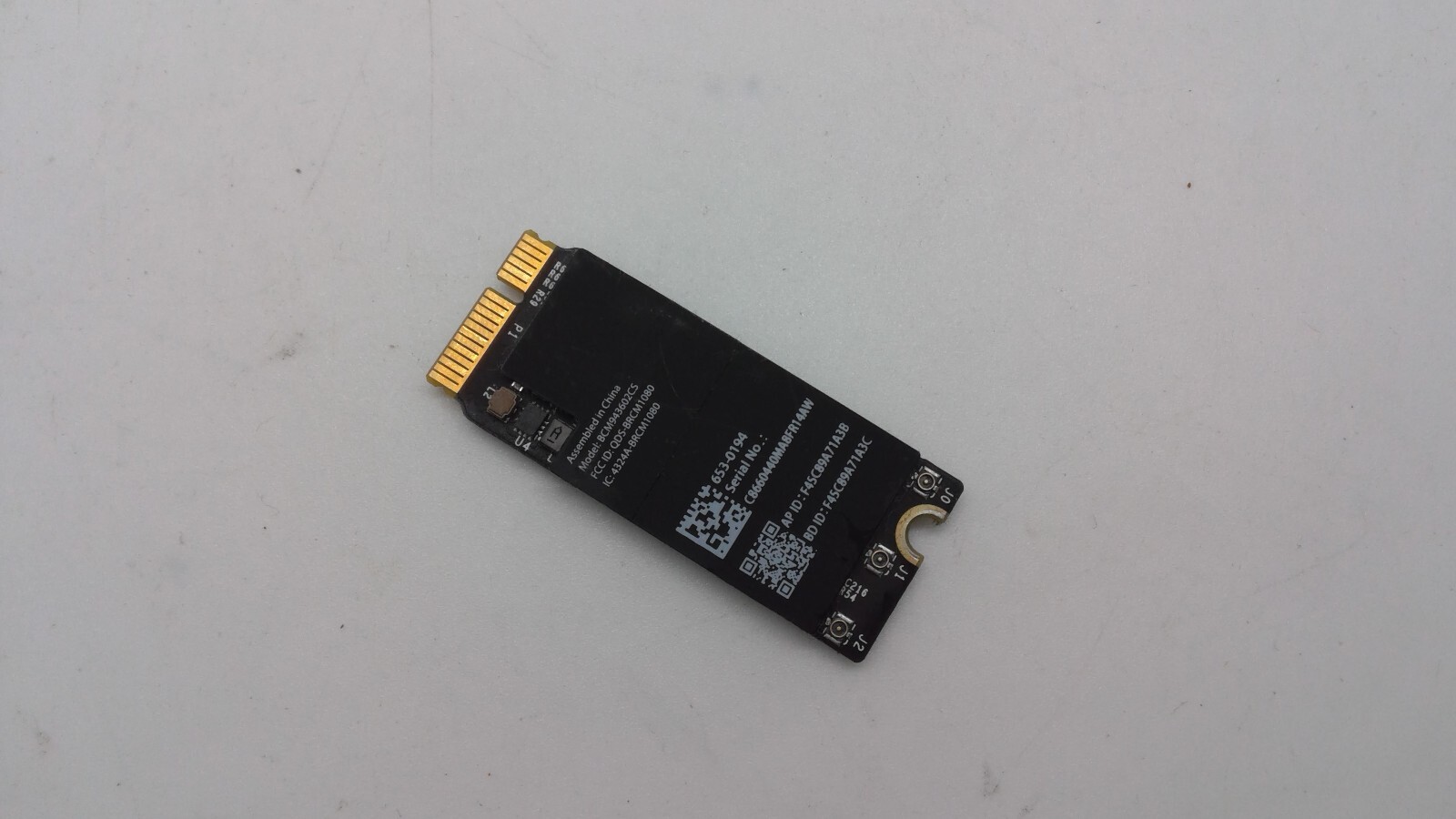 OEM Apple MacBook ProA1502 13″ A1398 15″ Wireless WiFi Card 653-0194 BCM943602CS