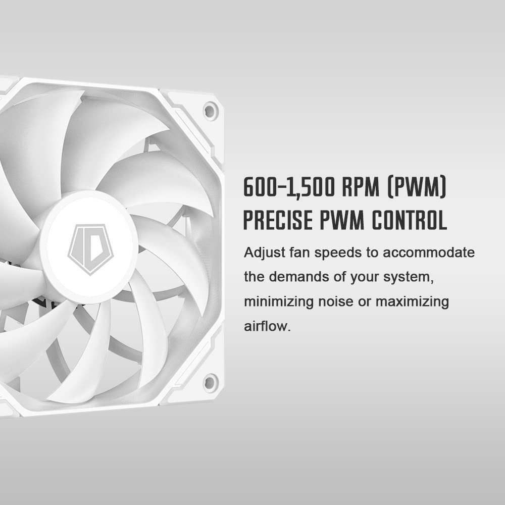 Compact CPU Air Cooler with 4 Heatpipes for Intel/AMD – 28.9dB Noise