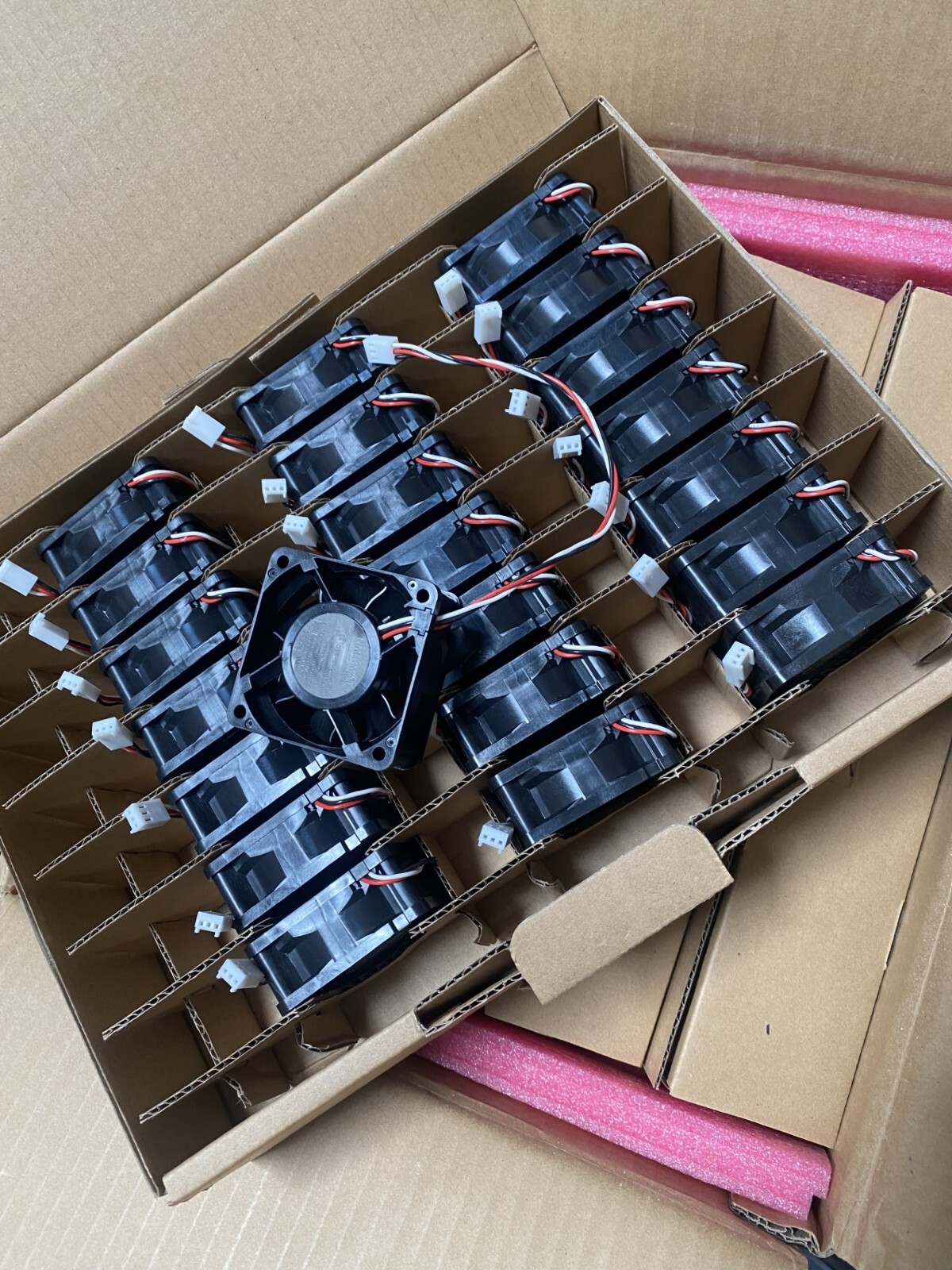 NMB Brand 12V DC Fan Medium Speed 60x60x25mm 3-Wire 2410SB-04W-B49