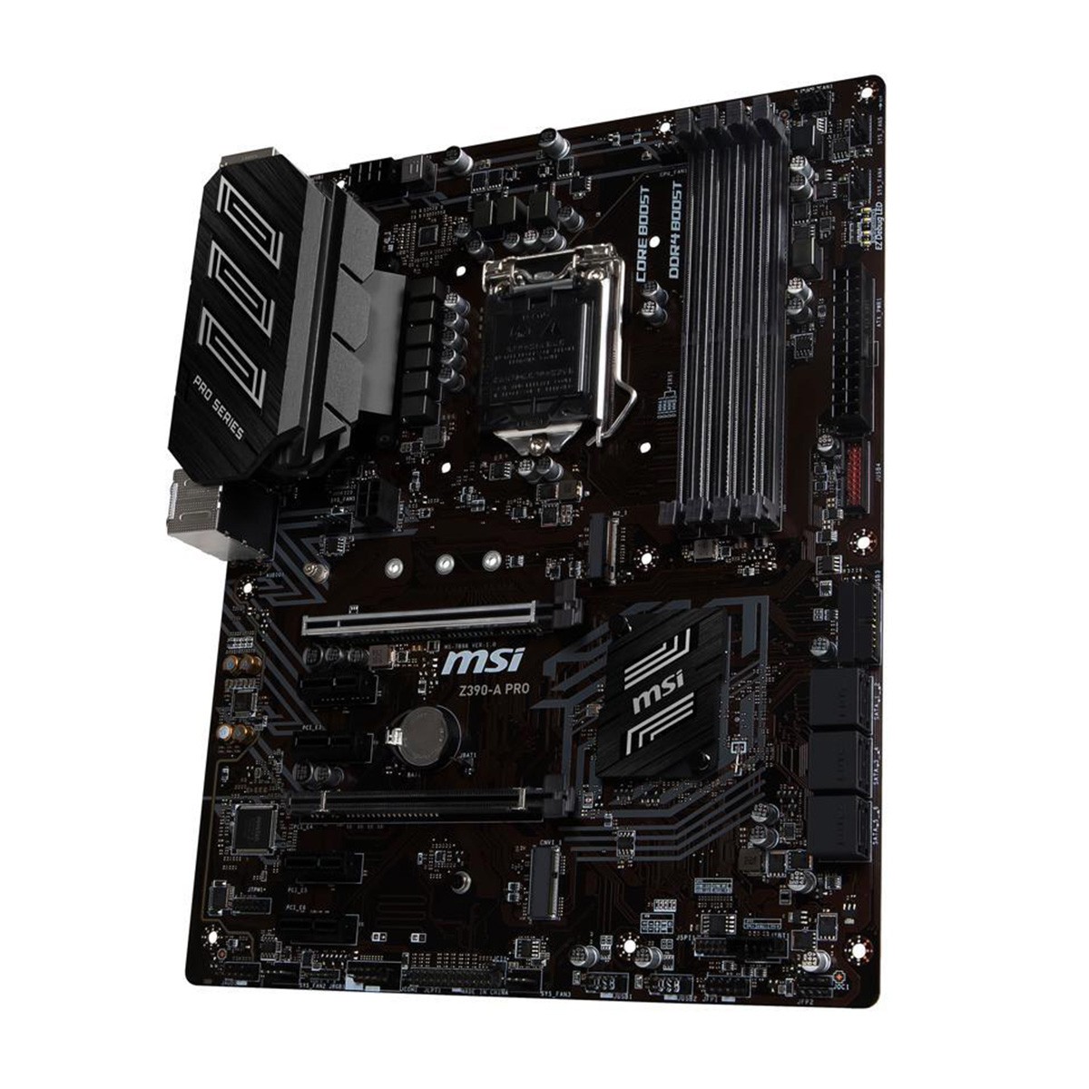 MSI Z390-A PRO LGA 1151 DDR4 300 Series Intel Z390 SATA 6Gb/s ATX Motherboard