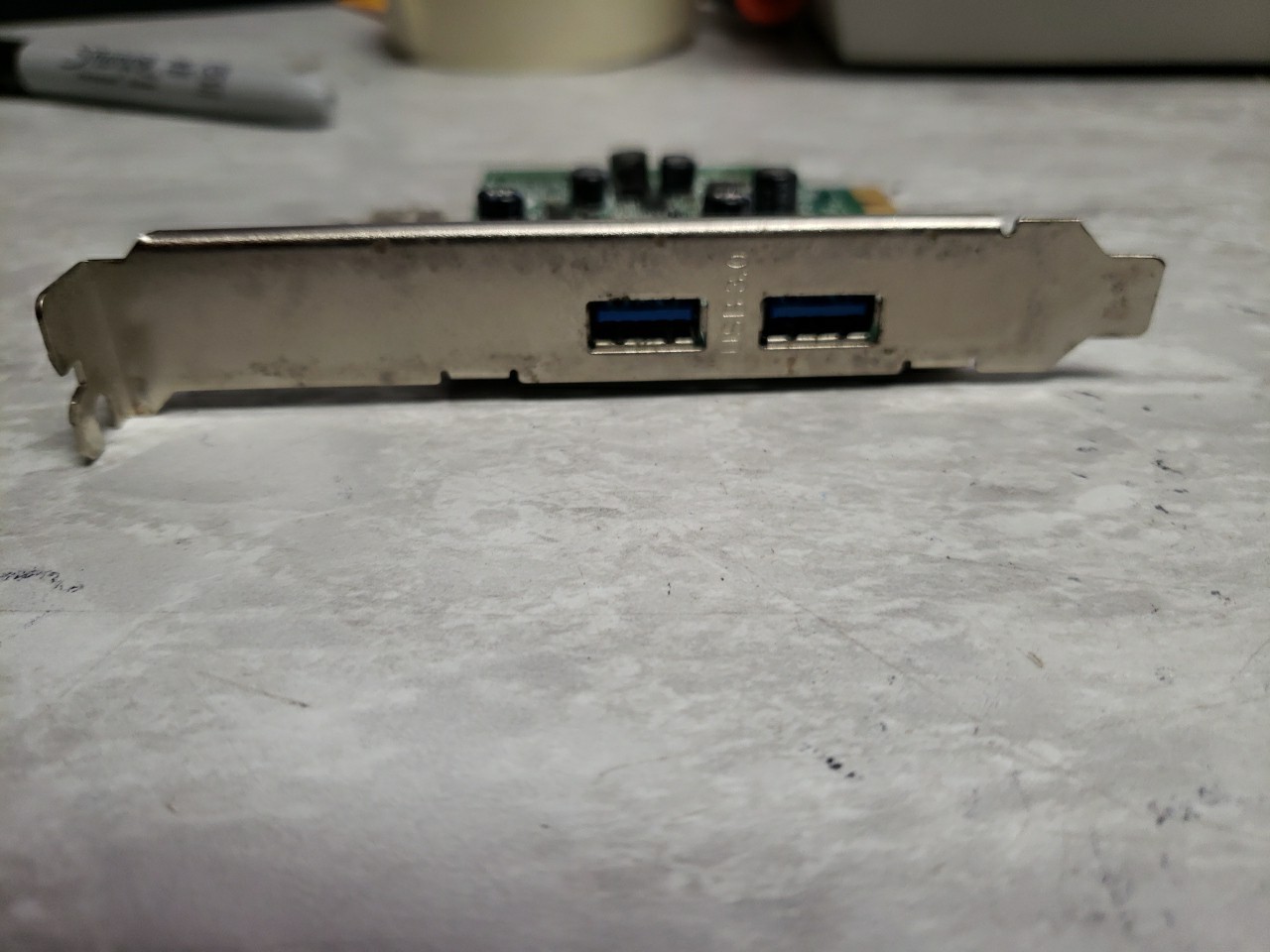 Dell 0YJ94F USB 3.0 Dual Port PCIE Expansion Card free ship