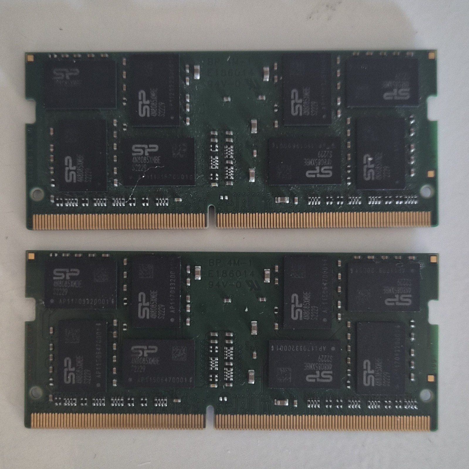 Silicon Power 32GB (2x16GB) DDR4-2666 SODIMM SP016GBSFU266B02XC TESTED WORKING