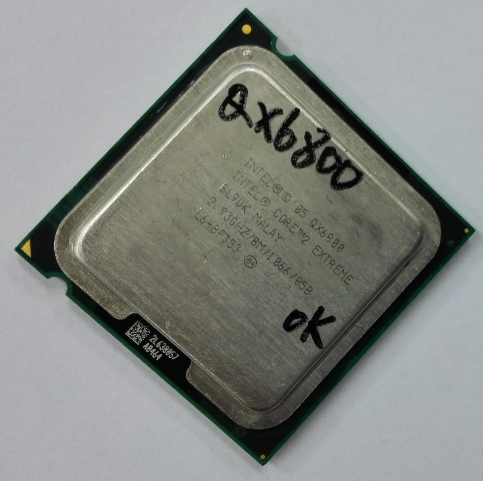 Intel Core 2 QX9650 Q9650 Q9550S Q8400S L3360 QX6800 QX6850 QX6700 LGA775 CPU