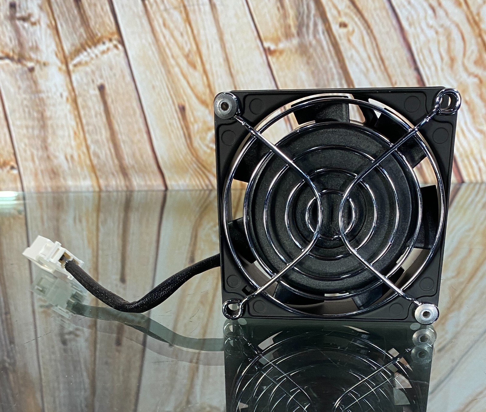 115V 8/6.5W 80x80x25mm 2-Pins Aluminum Frame AC Axial Fan NMB-MAT 3110MS-12W-B30
