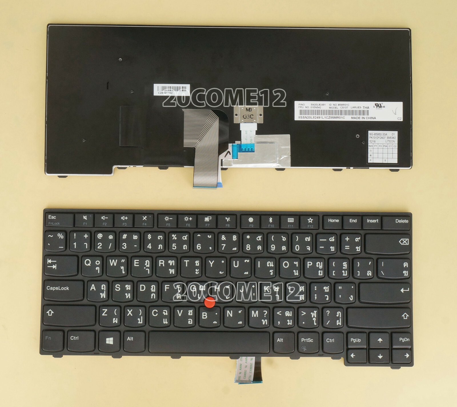 New For Lenovo Thinkpad L440 E431 E440 L450 L460 keyboard THAILAND THAI & US