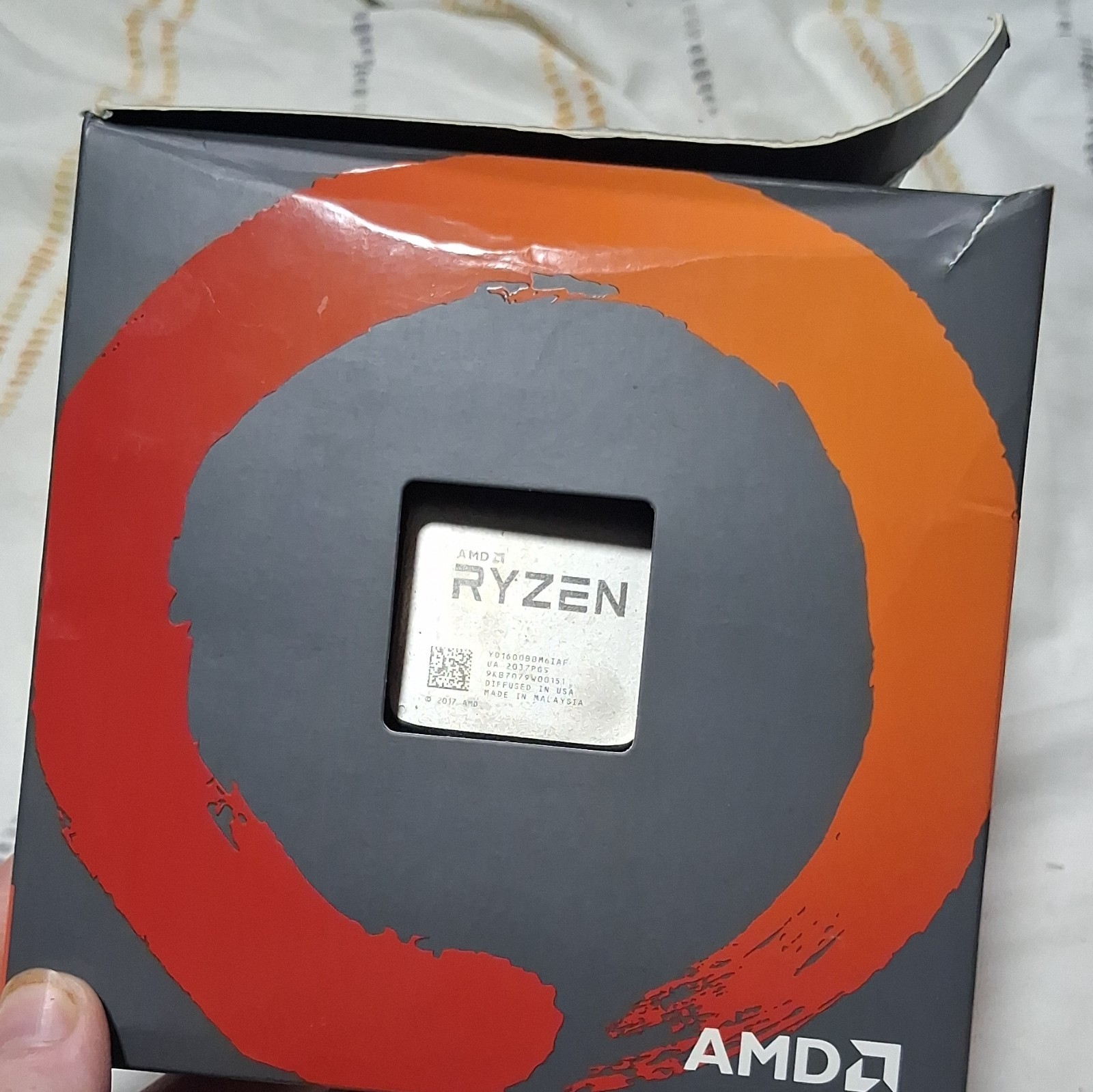 AMD Ryzen 5 1600 6-Core Socket AM4 3.2GHz 16MB L3 CPU And 500w Thermaltake Psu