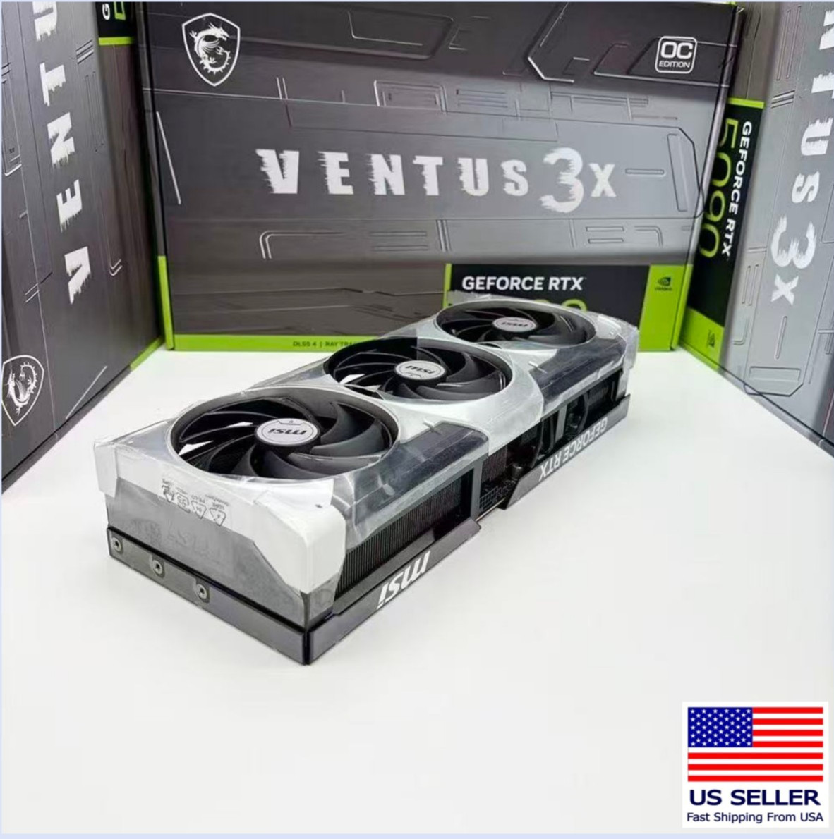 MSI RTX 5090 VENTUS 3X GPU Model No Core & VRAM (For Parts) | Ships from USA