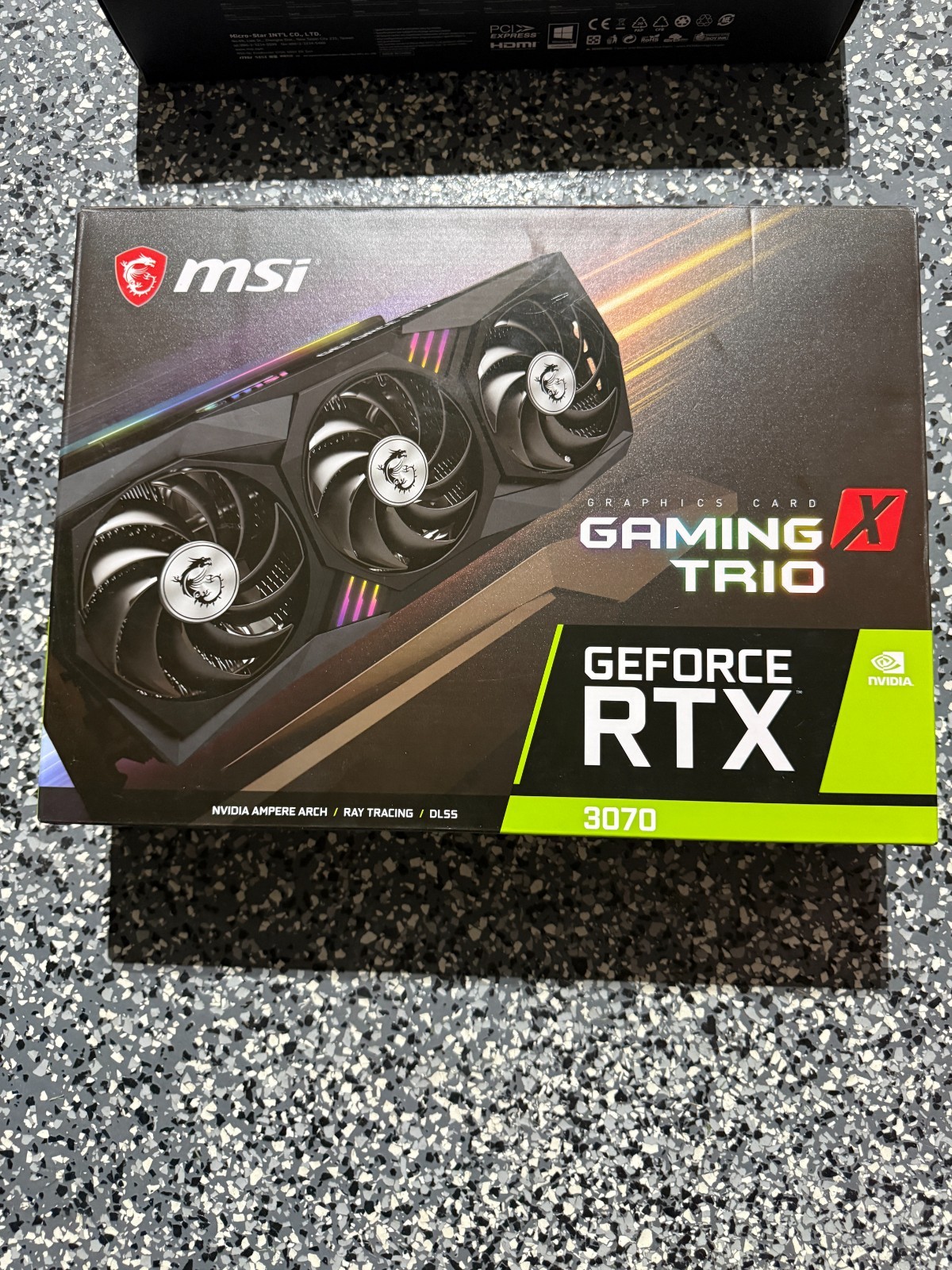 MSI, Gigabyte, ASUS RTX 3070s Series GPU’s in original boxes