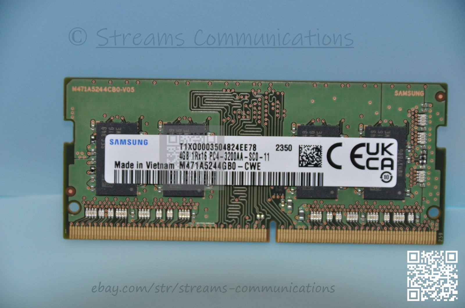Samsung 4GB DDR4 PC3200 Laptop Memory for HP 15 in Notebooks