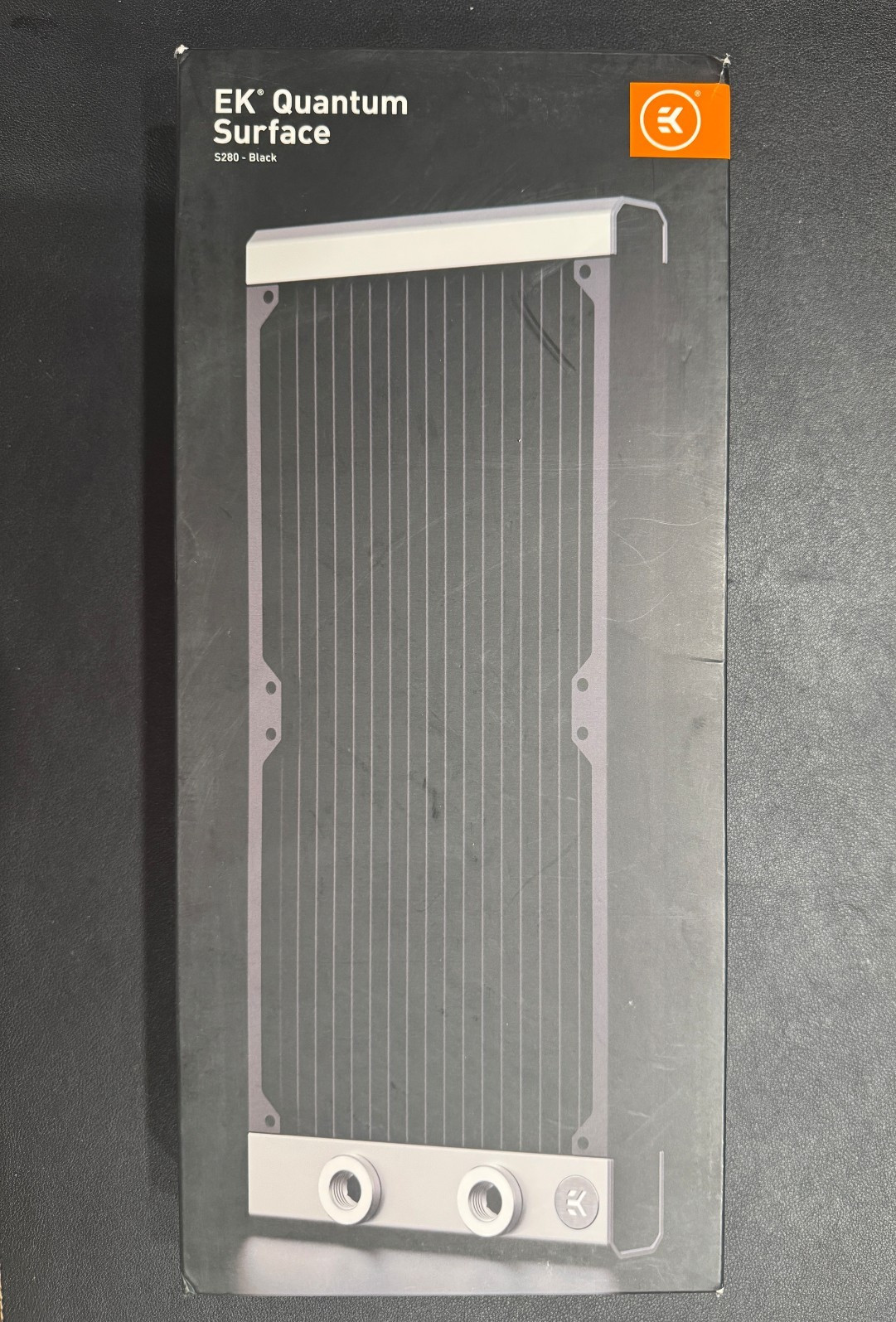 EKWB EK-Quantum Surface S280 Radiator, Dual, Black