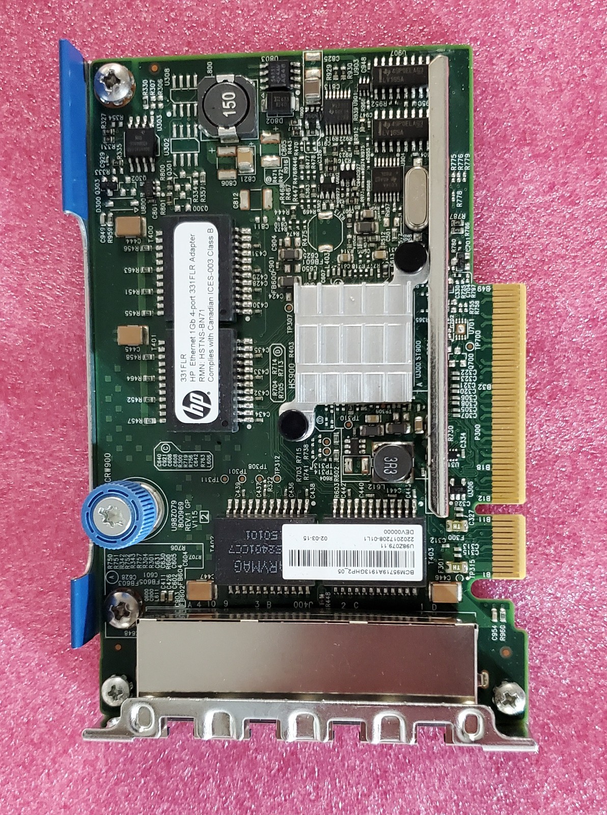 HP/HPE Ethernet 1Gb 4-port 331FLR Adaper HSTNS-BN71 789897-001 629133-002
