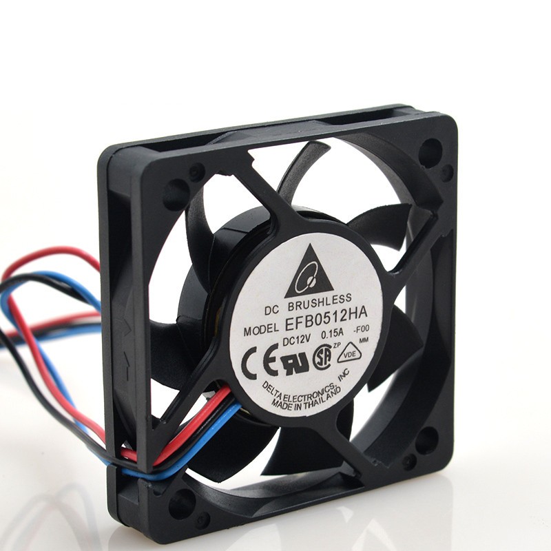 1PC For Delta 5010 EFB0512HA -F00 DC12V 0.15A 5CM cooling fan