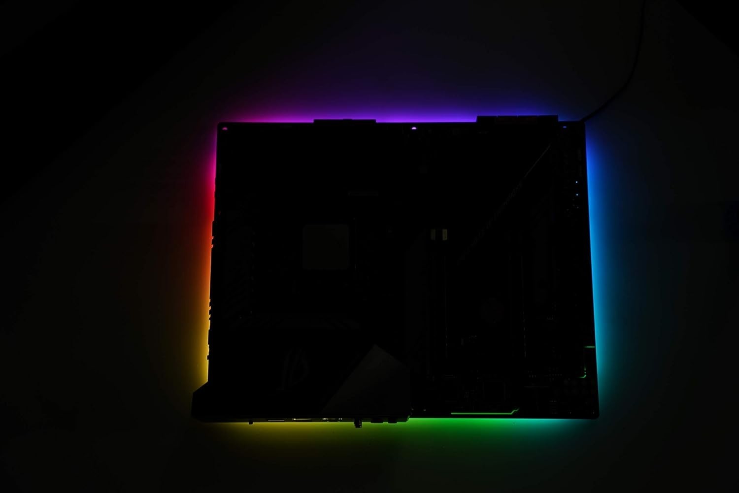 RGB Backplate Lighting for ATX Motherboards
