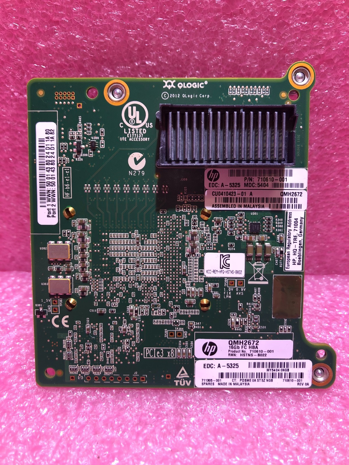 Strong-IT HP 710610-001 Fiber Channel 16Gb QMH2672 HBA 710608-B21