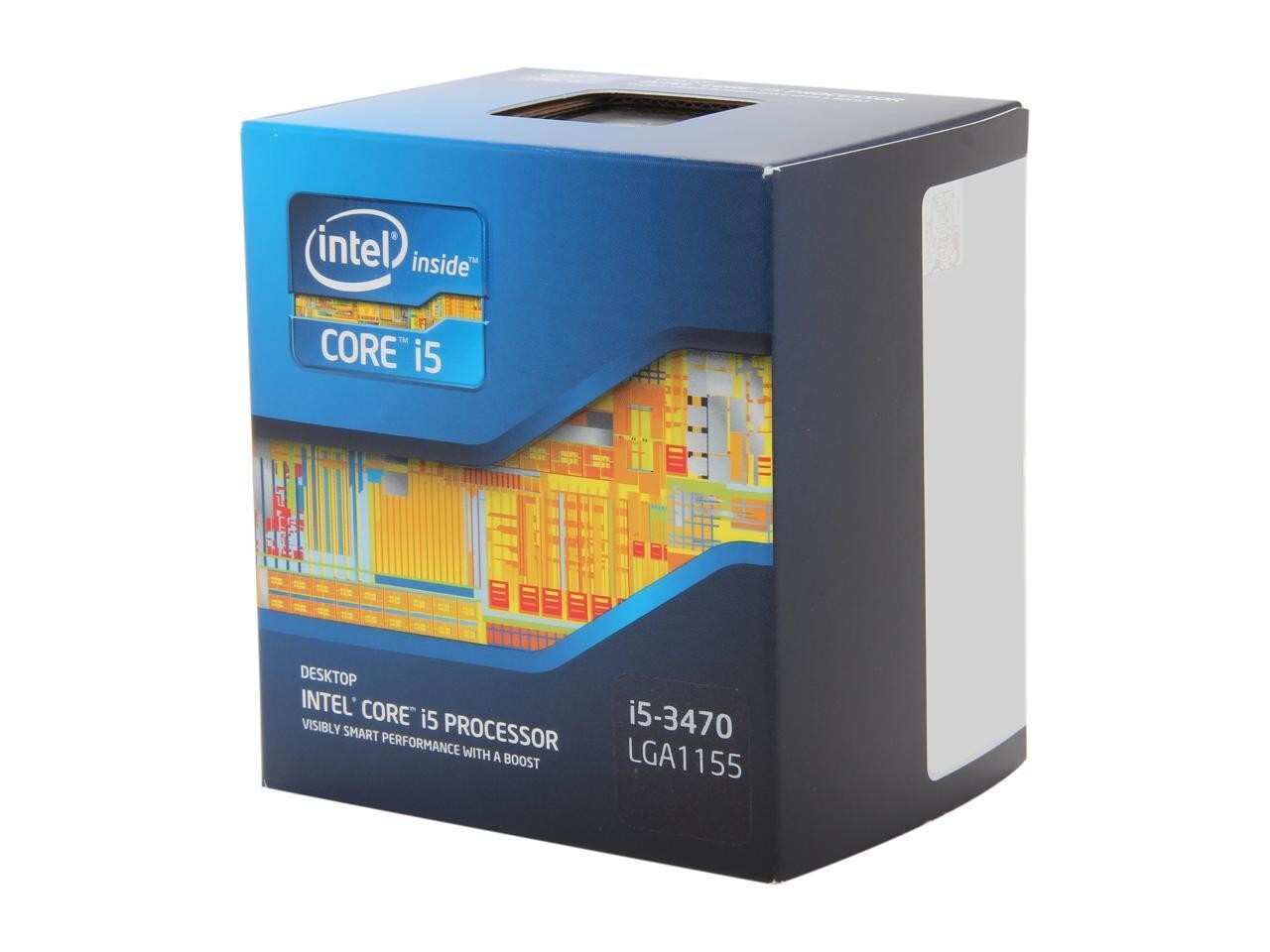 Intel Core i5-3470 3.20GHz SR0T8 Socket 1155 QUAD Core CPU Processor