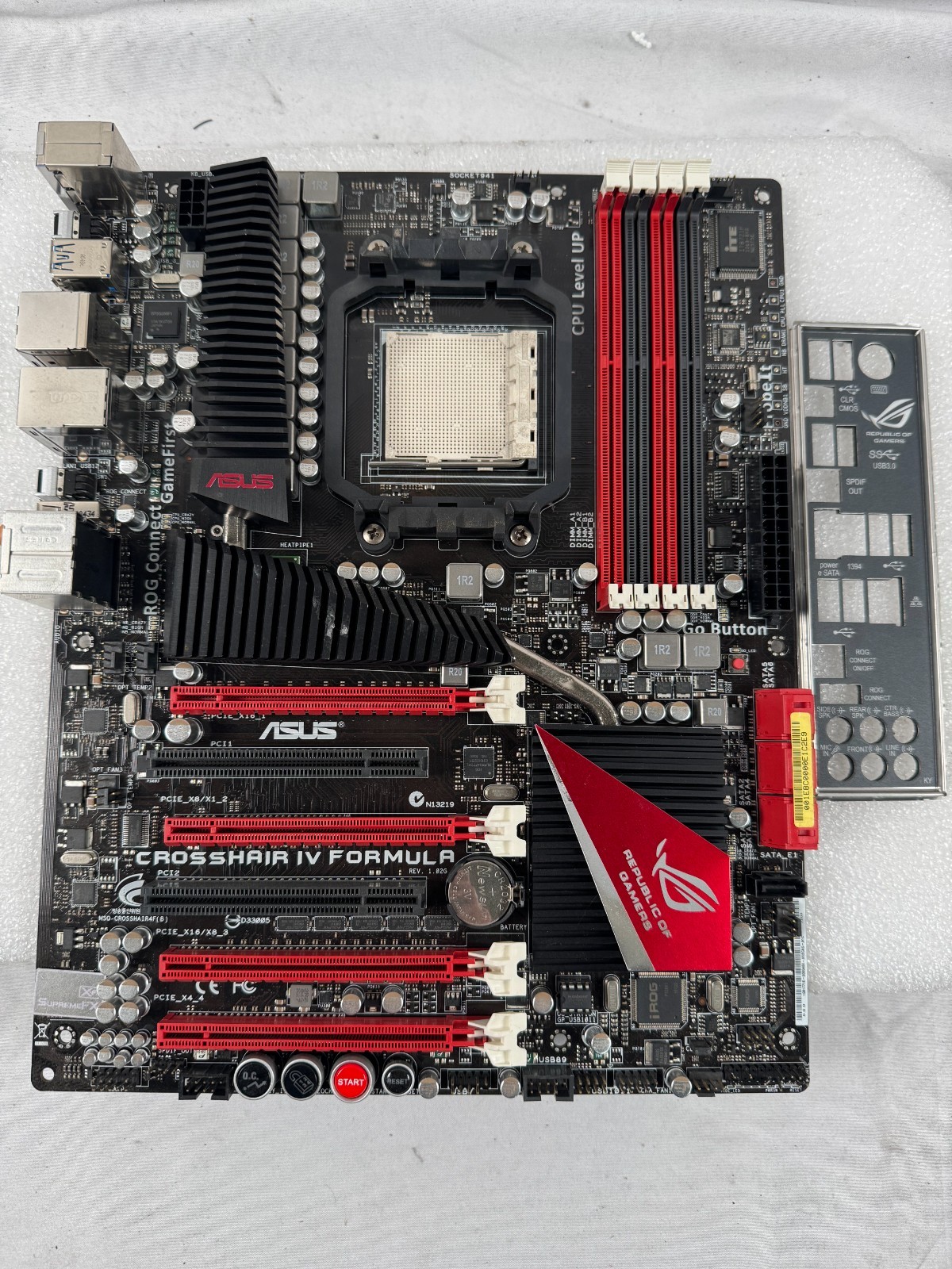 Asus Rog CROSSHAIR IV FORMULA REV. 1.02G Socket AM3 AMD Motherboard