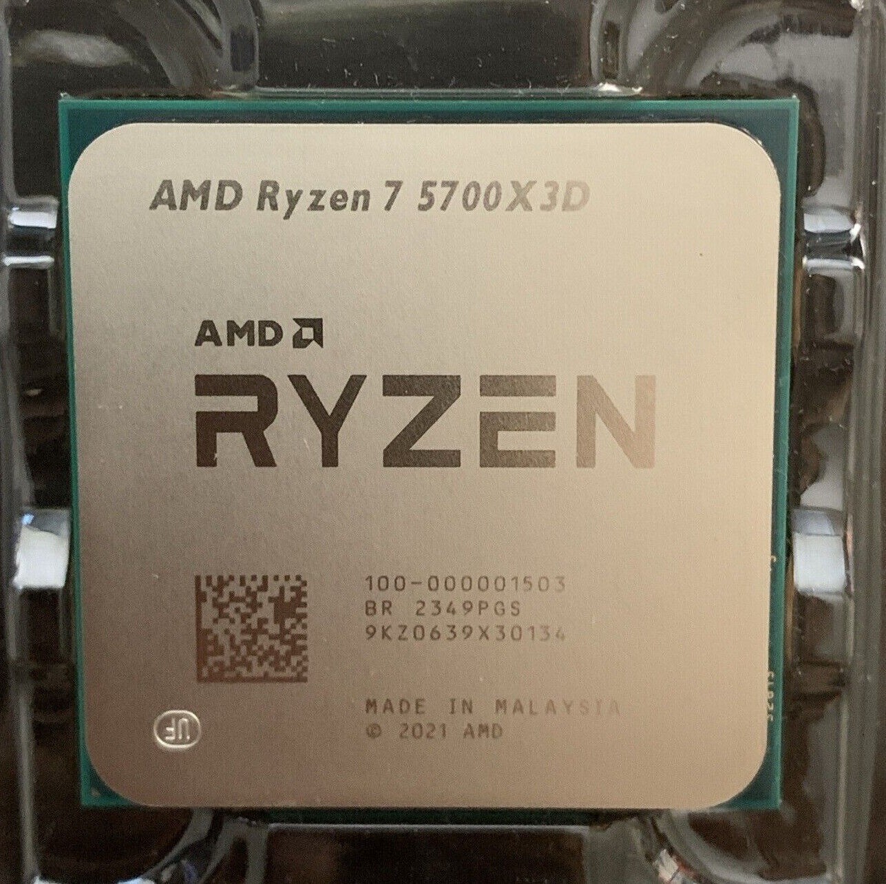 AMD Ryzen 7 5700X3D CPU 8-Core 4.1GHz Socket AM4 Desktop Gaming Processors