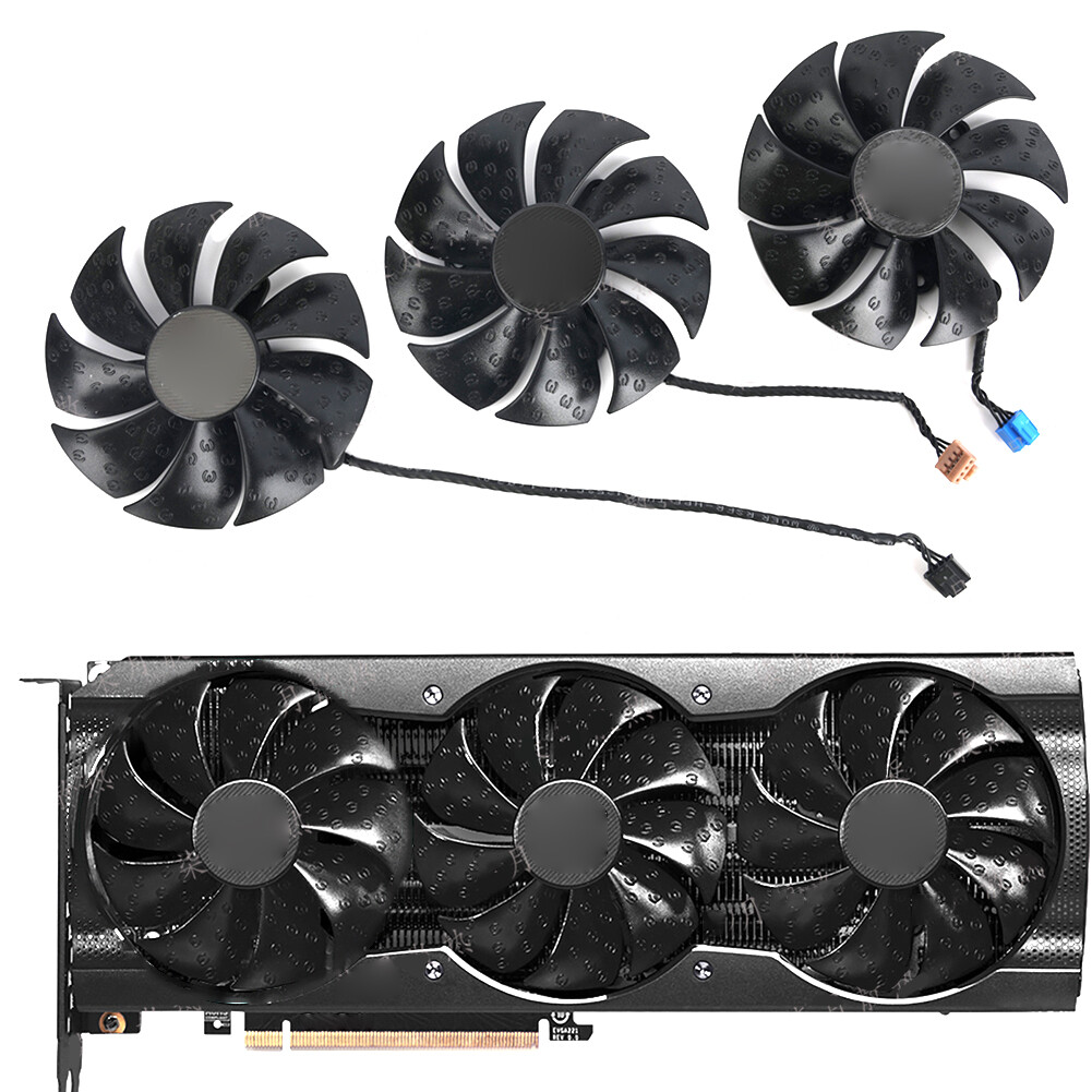 85mm For EVGA RTX3090 3080 3070 3080Ti XC3 Black ULTRA GAMING Graphics Card Fan