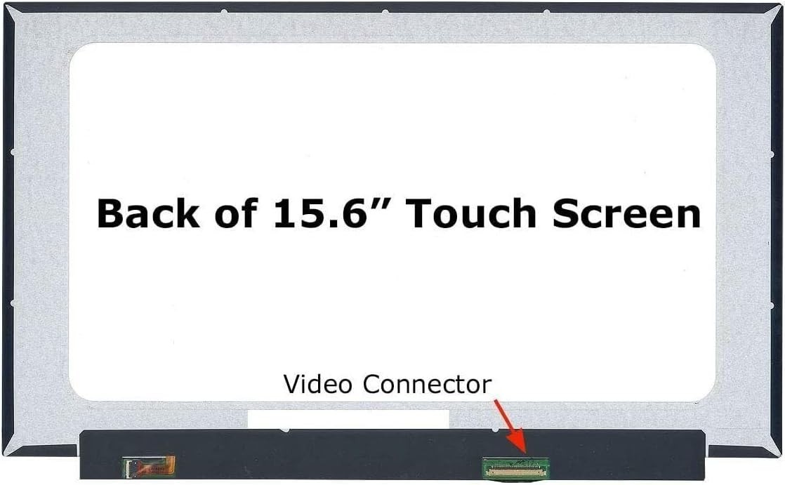 15.6″ LCD Screen for HP 15-dw3056cl NT156WHM-T04 v8.0 HD 40pin Touch Display