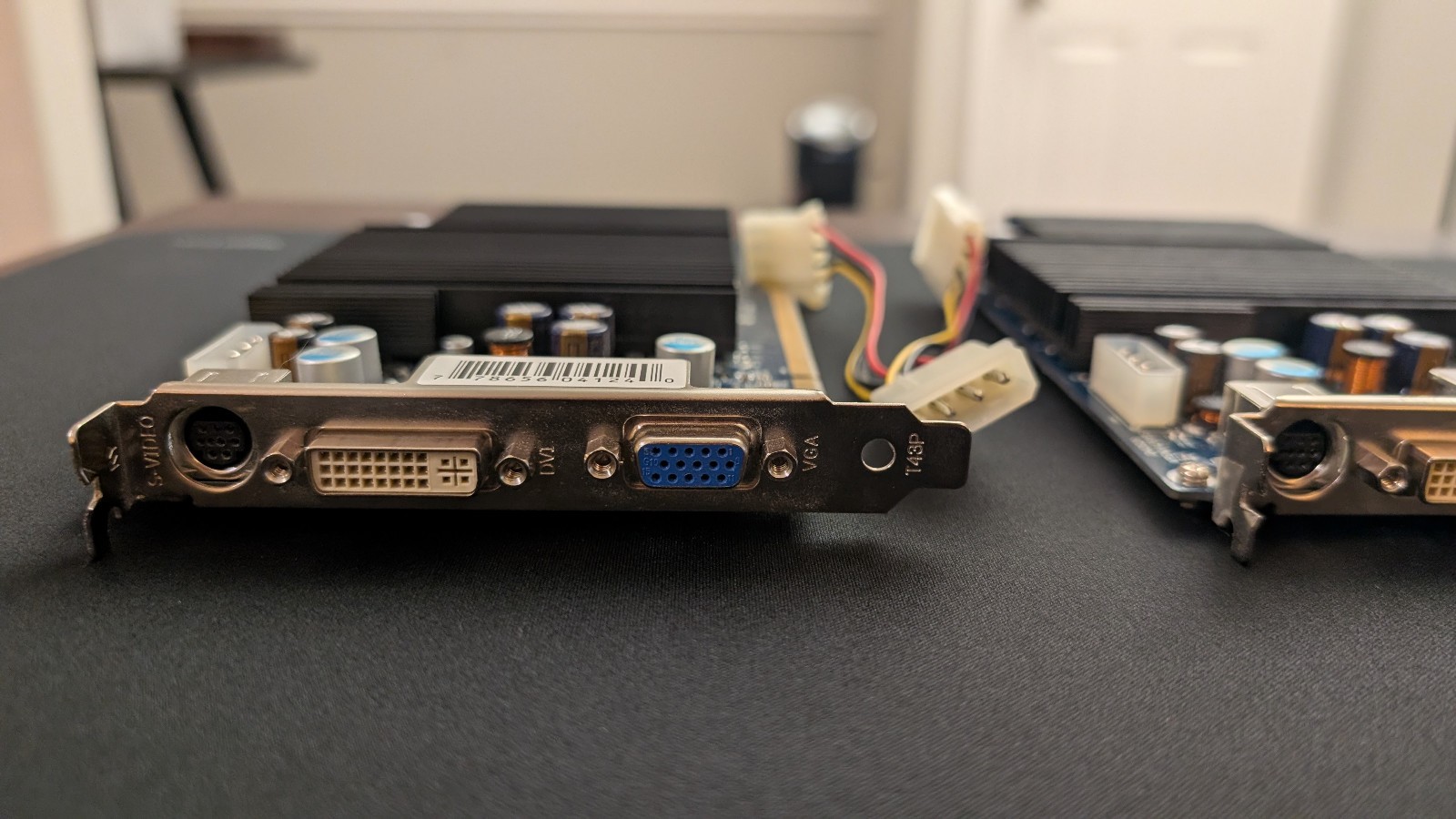 XFX 6600 LE SLI GPUs