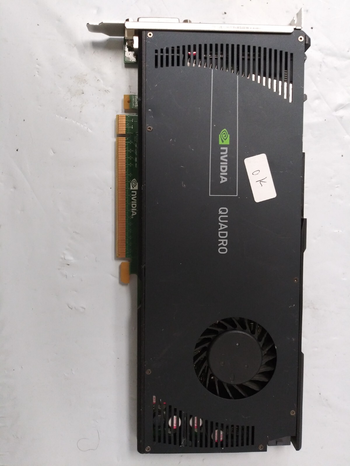 Nvidia Quadro 4000 2GB GDDR5 – PCIE 2.0 x16 – DVI, DisplayPort P2007 608533-003