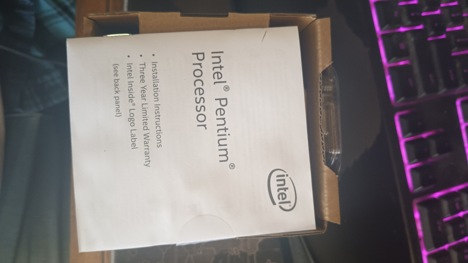 INTEL PENTIUM GOLD DESKTOP PROCESSOR G4560 LGA1151