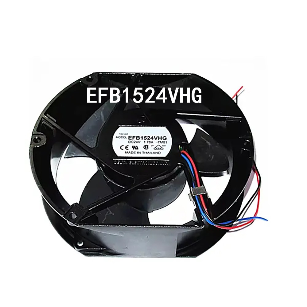 New in box Delta radiator 24VDC EFB1524VHG 1.7A 172*150*51mm Cabinet fan