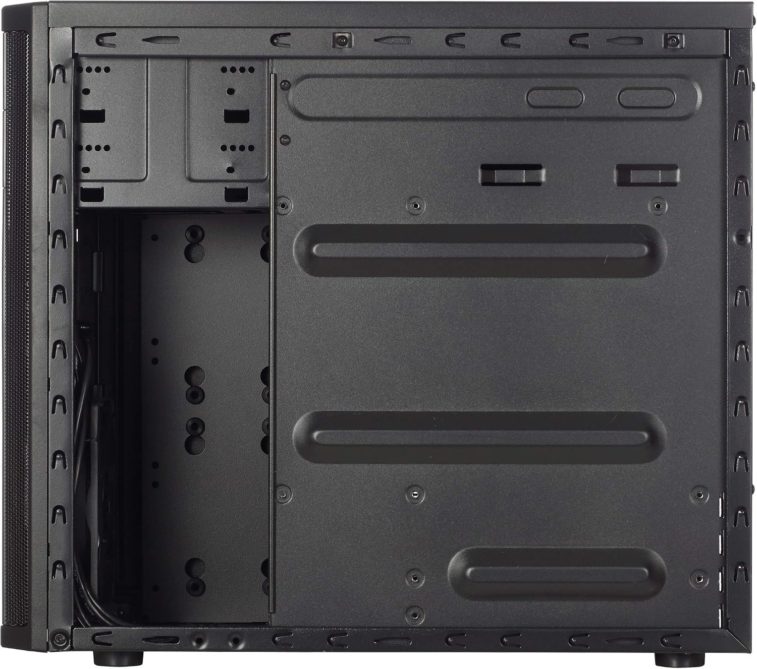 Core 1100 Mini Tower Case – Brushed Aluminum Front Panel